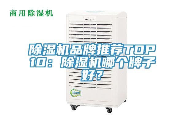 除濕機品牌推薦TOP10：除濕機哪個牌子好？