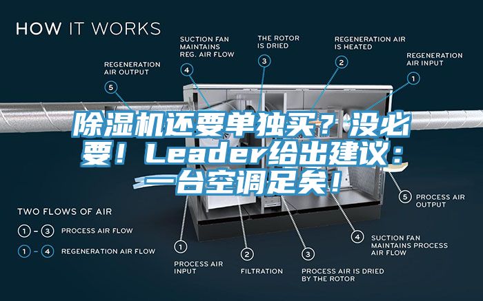 除濕機(jī)還要單獨(dú)買？沒必要！Leader給出建議：一臺(tái)空調(diào)足矣！