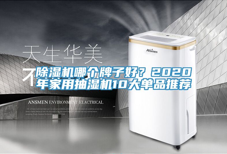 除濕機哪個牌子好？2020年家用抽濕機10大單品推薦